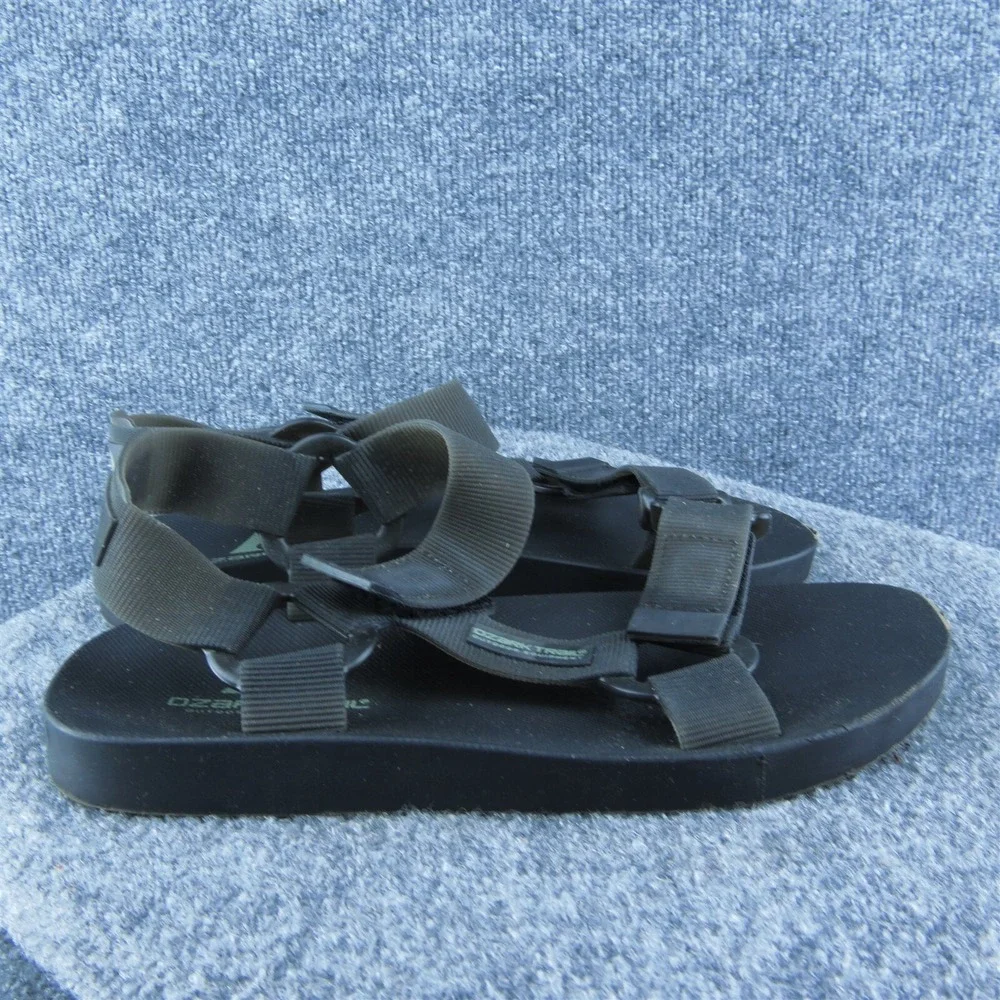 Ozark Trail Outdoor Equipment Men Sport Sandals Black Synthetic Hook & Loop Sz 9